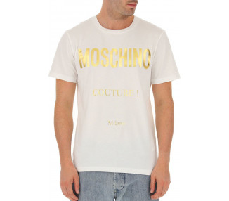 Love Moschino pánské tričko Barva: Bílá, Velikost: S