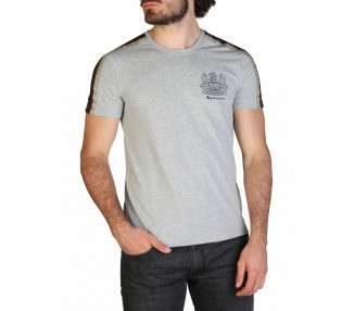 Aquascutum pánské tričko Barva: šedá, Velikost: S