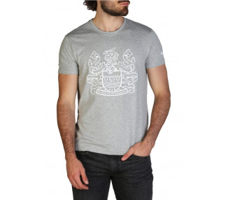 Aquascutum pánské tričko Barva: šedá, Velikost: S