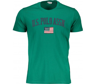 U.S. POLO pánské tričko Barva: Zelená, Velikost: XL