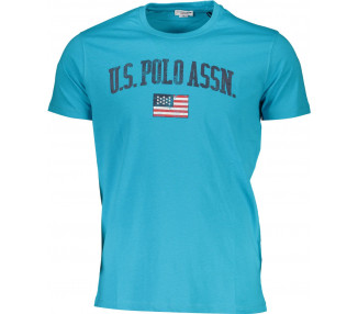 U.S. POLO pánské tričko Barva: Modrá, Velikost: 3XL