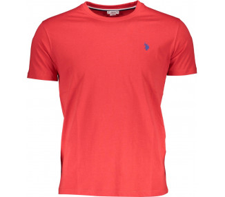 U.S. POLO pánské tričko Barva: červená, Velikost: 2XL