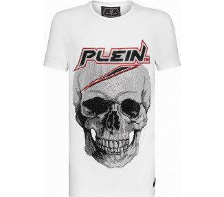 Philipp Plein pánské tričko Barva: Bílá, Velikost: S