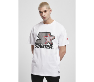 Starter Multicolored Logo Tee wht/gry