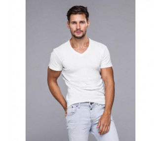 Pánské MODERN tričko s krátkým rukávem bílé