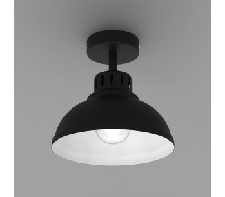 Luminex Stropní svítidlo Sven, 1 světlo, černá, ocel, E27