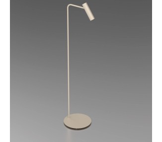  Luminex Stojací lampa Axion, béžová barva, výška 115 cm, ocel