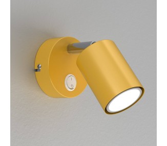  Luminex Nástěnný reflektor Fun, žlutý, šířka 9 cm, ocel