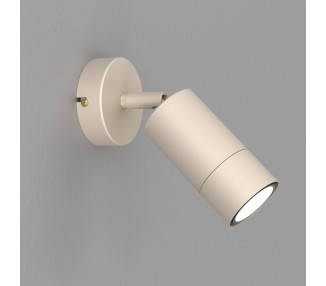  Luminex Odkazové nástěnné bodové svítidlo, béžová barva, šířka 8 cm, ocel