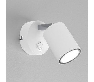  Luminex Zábavný nástěnný reflektor, bílý, šířka 9 cm, ocel