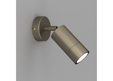  Luminex Odkazové nástěnné svítidlo, titanově zlatá barva, šířka 8 cm, ocel