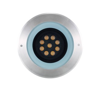  Sylvania Sylvania LED vestavné podlahové svítidlo Interrata L, Ø 26 cm, IP65