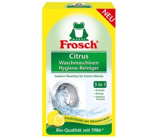 Frosch EKO Hygienický čistič pračky Citrón, 250 g