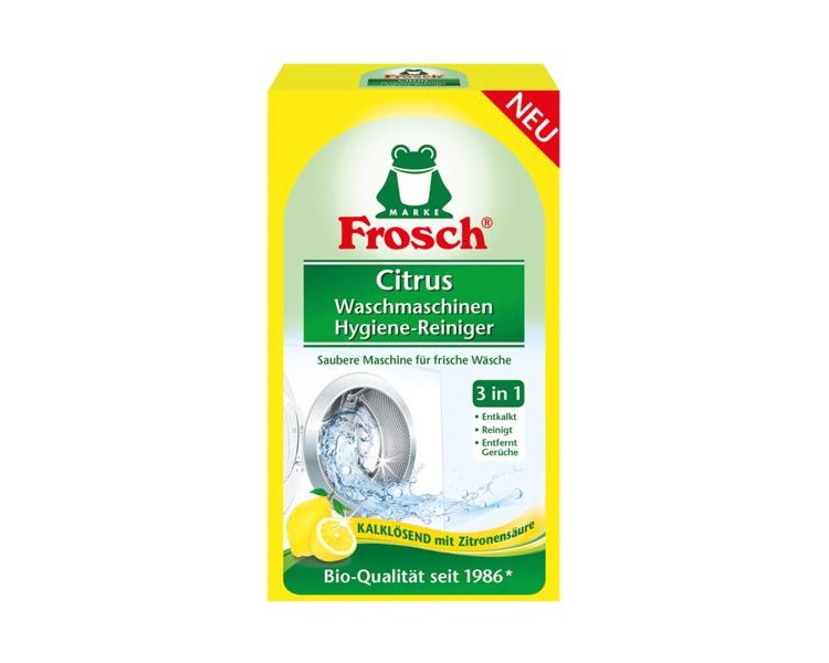 Frosch EKO Hygienický čistič pračky Citrón, 250 g