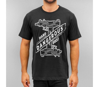 Dangerous DNGRS Hardcore Uzi T-Shirt Black