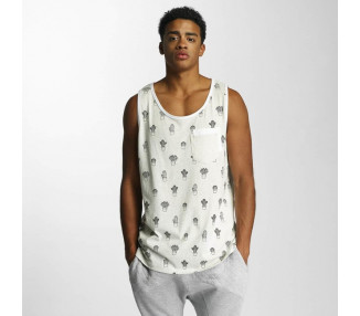 Just Rhyse Eagleville Tank Top Off White
