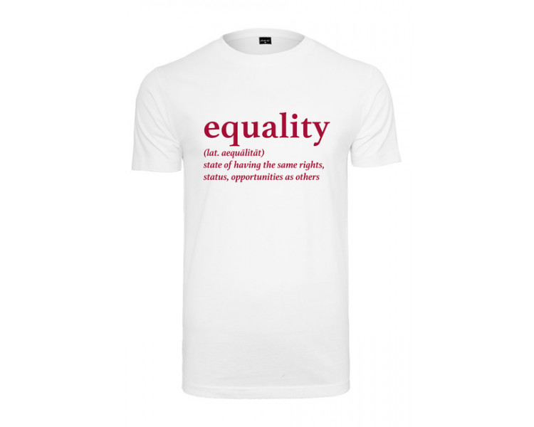 Mr. Tee Equality Definition Tee white