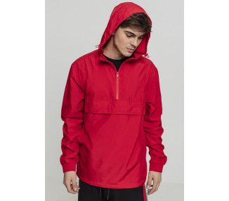 Urban Classics Basic Pullover fire red