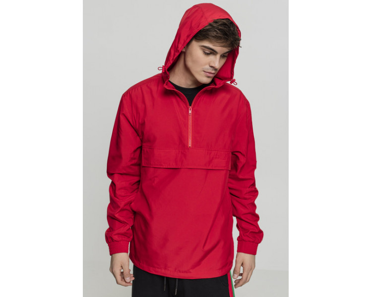 Urban Classics Basic Pullover fire red