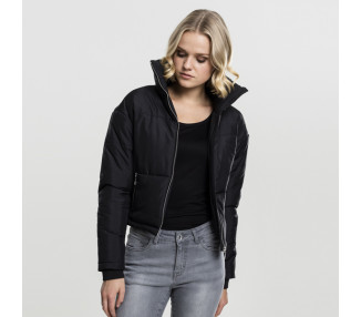 Urban Classics Ladies Oversized High Neck Jacket black