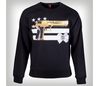 Blood In Blood Out Gun and Stripes Sweater