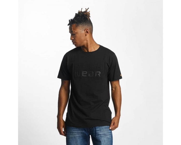 Rocawear / T-Shirt Embossing in black