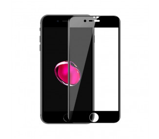 iPhone 7, 8, SE 2020, 5D sklo, černé