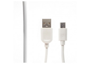 USB - Micro USB kabel 1m, bílý