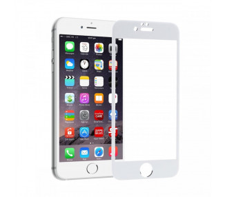 iPhone 6, 6S,  5D sklo, bílé