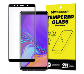 5D Tvrzené sklo pro Samsung Galaxy A7 2018, černé