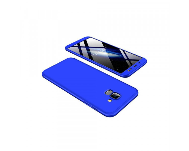 360° obal na telefon Samsung Galaxy J6 2018 modrý