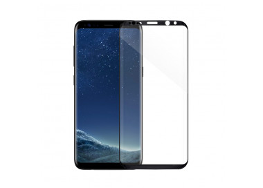 5D Tvrzené sklo pro Samsung Galaxy S8 PLUS, černé