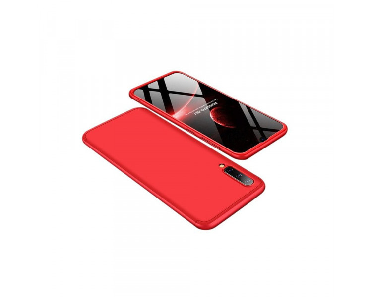 360° obal na telefon Samsung Galaxy A50, červený