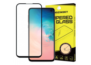 5D Tvrzené sklo pro Samsung Galaxy S10e, černé
