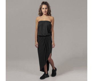 Urban Classics Ladies Viscose Bandeau Dress black