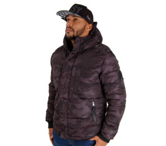 Southpole Outwear Winter Jacket grey Black 17321-5501-3001