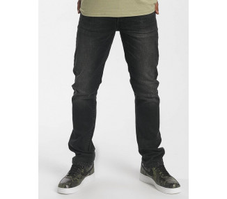Rocawear / Straight Fit Jeans Relax Fit in black