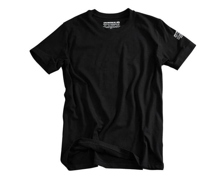 Pánské tričko Alpha Industries Bodywear T-Shirt Black