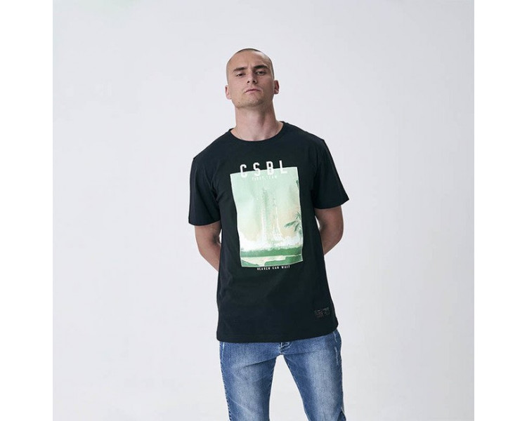 Cayler & Sons BLACK LABEL Heaven Can White Tee black / pale mint