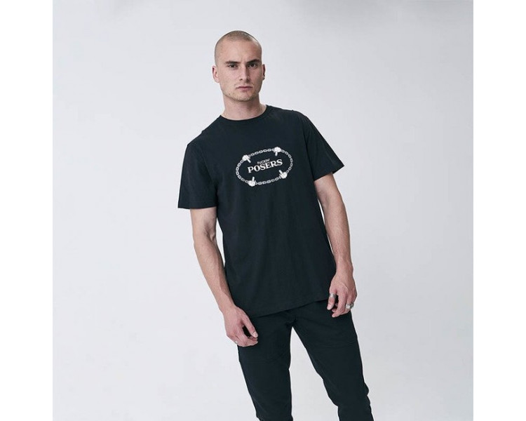 Cayler & Sons WHITE LABEL t-shirt Posers Tee black / white