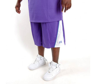 And1 Bab Short Violet White