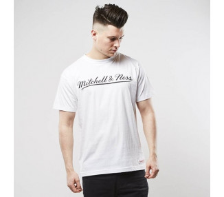 Mitchell & Ness t-shirt Own Brand white / black M&N Script Logo