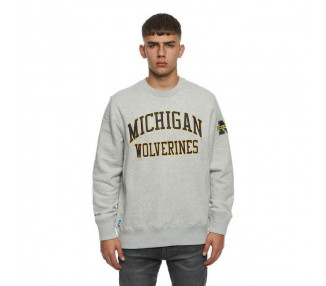 Mitchell & Ness sweatshirt Michigan Wolverines grey NCAA Play Off Win Crew