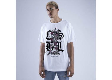 Cayler & Sons BLACK LABEL t-shirt CSBL Arise Tee white / black