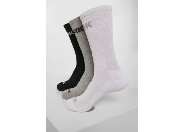 Mr. Tee AMK Socks 3-Pack black/grey/white