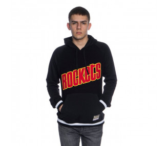 Mitchell & Ness sweatshirt Houston Rockets black Gametime Pullover