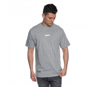 Mass Denim Classics Small Logo T-shirt light heather grey