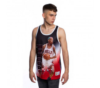 Mitchell & Ness tank top Chicago Bulls - Dennis Rodman black NBA Behind The Back Tank
