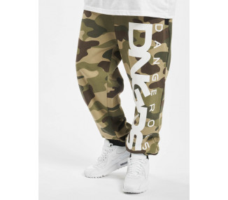 Dangerous DNGRS / Sweat Pant Classic in camouflage