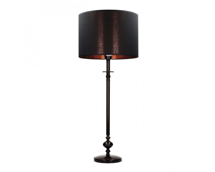Dekoria Lampa stolní Chloe Black výška 71,5m, 29,5 × 29,5 × 71,5 cm